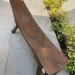 Jenny bench with vintage teakwood