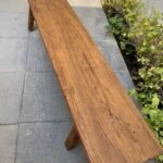 Vintage teakwood bench