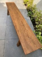 Vintage teakwood bench