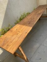 Vintage teakwood bench - Image 4