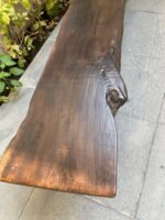 Serena bench vintage teakwood - Image 3