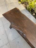 Serena bench vintage teakwood - Image 4