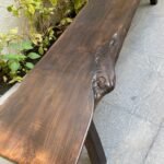 Serena bench vintage teakwood