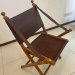 Serra brown Leather chair  Seat