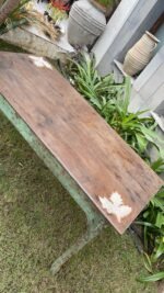 Vintage dining table /desk  Designed with mother of pearl - Image 2