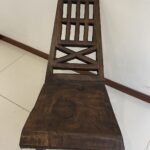 Vintage wood relax chair