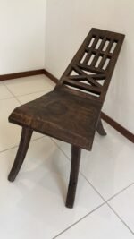 Vintage wood relax chair - Image 2
