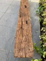 Wabi sabi teakwood bench - Image 2