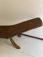 Jenny bench with vintage teakwood - Image 3