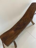 Jenny bench with vintage teakwood - Image 4