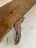Vintage wood bench - Image 5