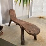 Vintage wood bench