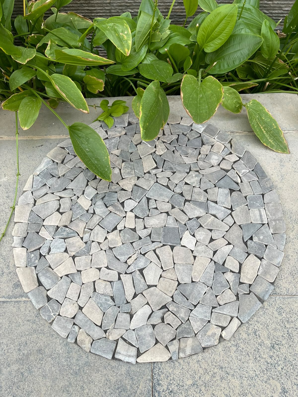 Natural stones round doormat2 Natural stones round doormat - Image 1