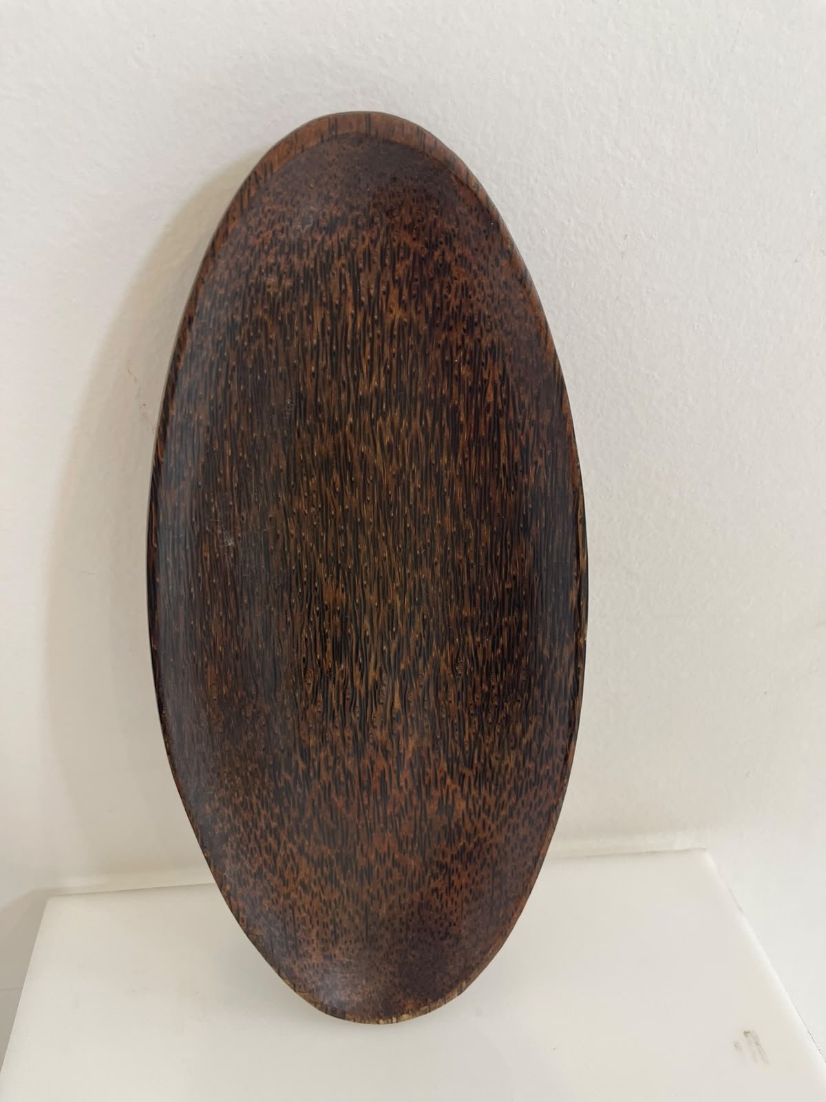 Oval palm wood plate Oval palm wood plate - Image 1