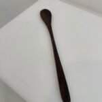 Palm wood long spoon