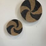 Raffia wall decor