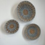 Rattan wall decor