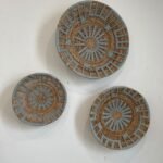Rattan wall decor