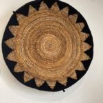 Rattan wall decor