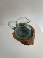 Small jug with wood base - Image 2