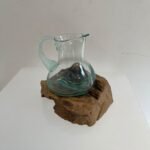 Small jug with wood base