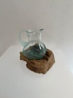 Small jug with wood base