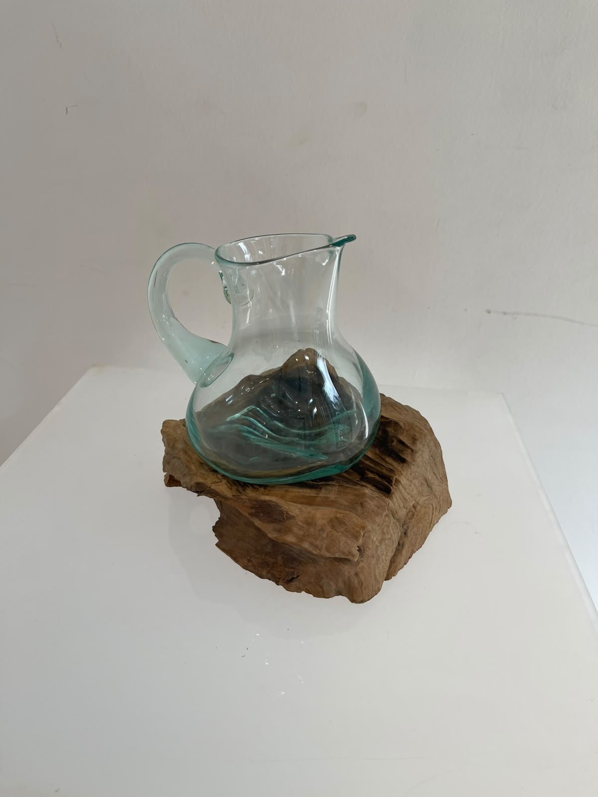 Small Jug2 Small jug with wood base - Image 1