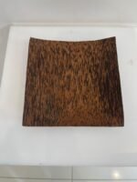 Square palm wood plate - Image 2
